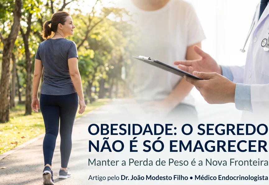 OBESIDADE: O SEGREDO NÃO É SÓ EMAGRECER